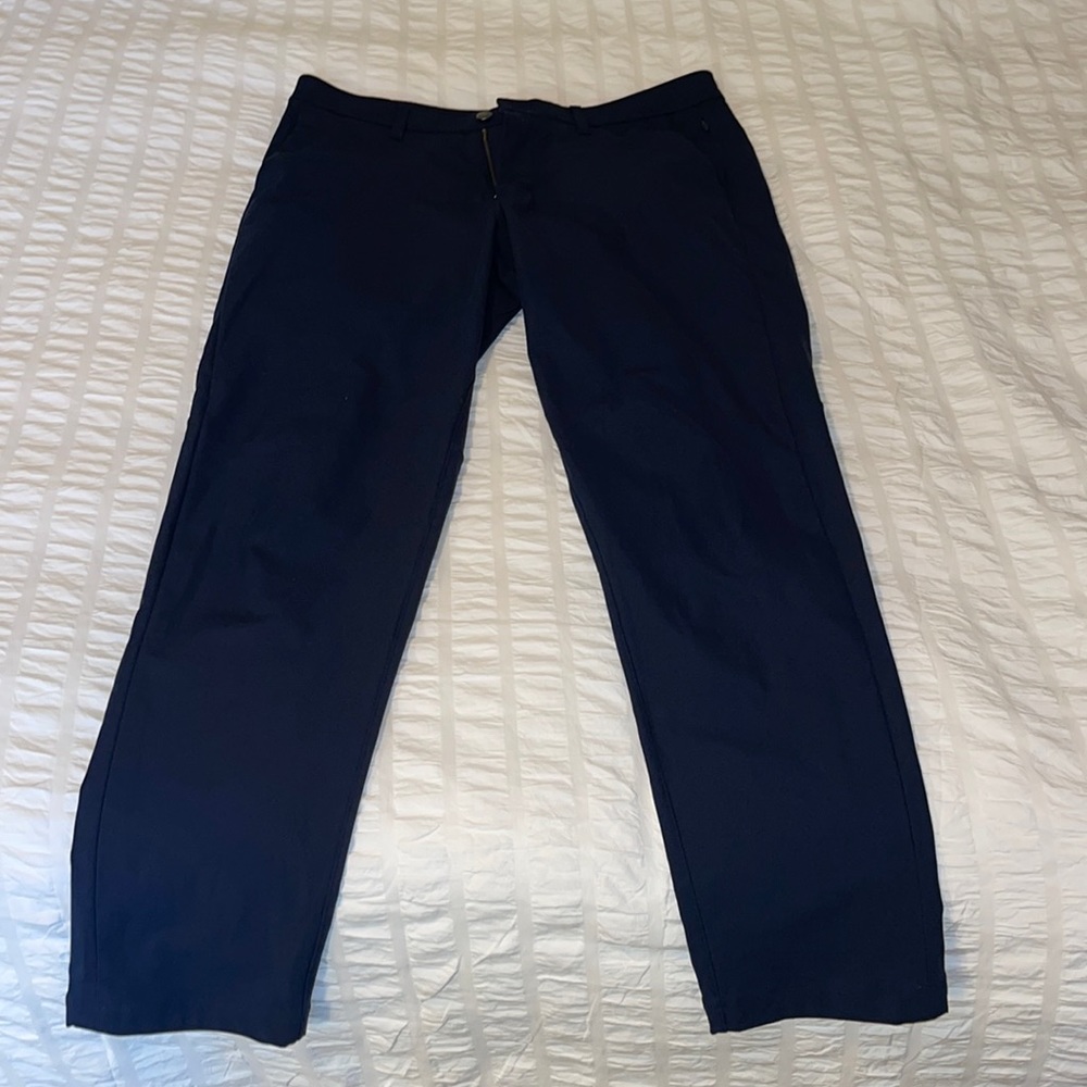 Navy Lululemon Men’s ABC Pants 36” Slim Fit